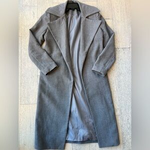Missguided Classic Gray Trench Coat